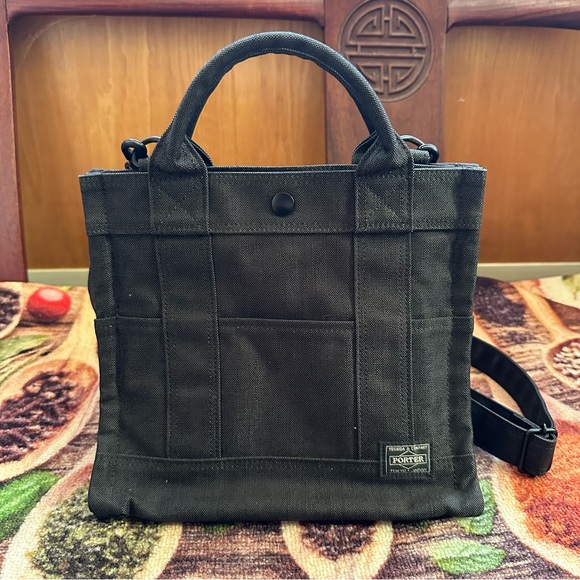 Porter Yoshida & Co Canvas Tote Crossbody bag - Picture 1 of 11